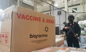 Dikawal Ketat Brimob, 173 Ribu Dosis Vaksin Coronovac Tiba di Sumut