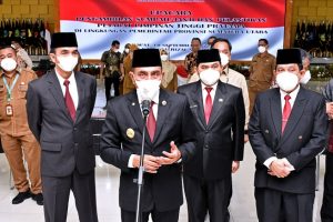 Lantik Kepala Dinas Kesehatan Sumut, Gubsu : Harus Kerja Cepat, Tepat dan Benar