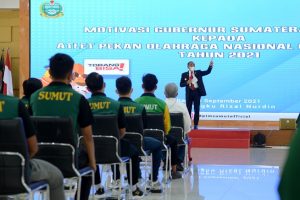 Motivasi Atlet Sumut di PON Papua, Gubsu Berharap Sumut Masuk 5 Besar