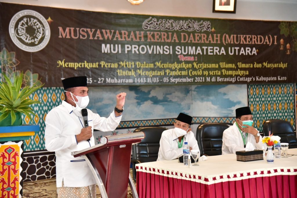 Buka Mukerda I MUI Sumut, Gubsu : Semoga Bisa Menghasilkan Program Kemaslahatan Umat