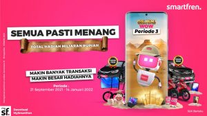 Smartfren Sediakan Hadiah Total Miliaran Rupiah, Semua Pasti Menang di Rejeki WOW Treasure Hunt Periode Ketiga!