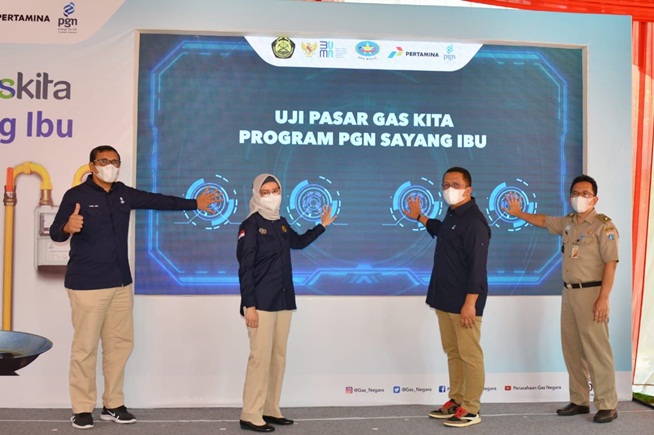 Subholding Gas Pertamina Uji Pasar Program PGN Sayang Ibu Gaskita di Wilayah Jakarta Tangerang