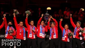 Indonesia Raih Gelar Juara Piala Thomas, Jokowi Ucapkan Selamat
