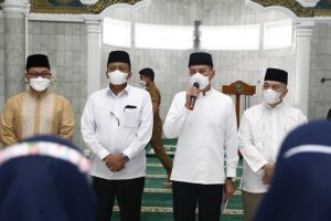 Pesan Wagubsu kepada Kafilah Sumut di STQ XXVI Maluku Utara : Tetap Jaga Kesehatan