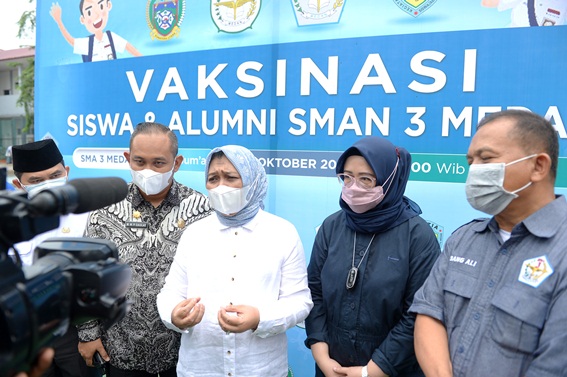 Nawal Lubis Dorong Percepatan Vaksin Pelajar