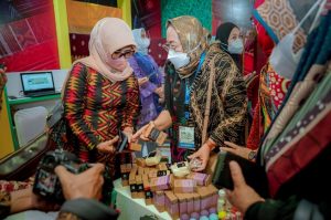 Ikuti Indo Smart City Forum dan Expo (ISCFE) 2021 di Yogyakarta, Stand Pemko Medan diserbu Banyak Pengunjung