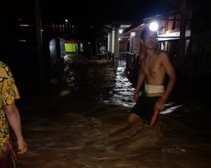 Sungai Ogan Meluap Akibat Hujan Deras, 140 Rumah di Ogan Komerin Ulu Terendam Banjir