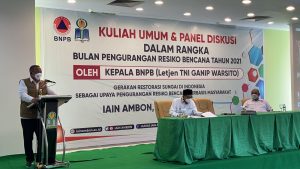 Kepala BNPB : Aktivitas PRB Penting Untuk Minimalisir Dampak Dan Potensi Bencana