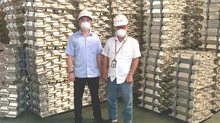 Harga Timah di Pasar Fisik JFX Capai USD 39.800 Per Metrik Ton