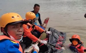 Setelah 3 Hari Pencarian, Bocah Yang Hanyut di Sungai Belawan Ditemukan Dalam Keadaan Meninggal