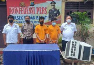 Polsek Medan Barat Ringkus 3 Pelaku Pencurian