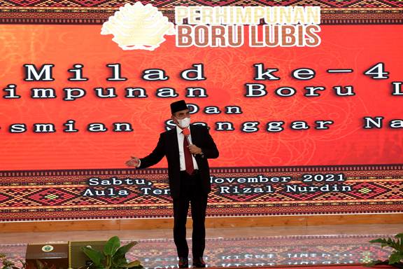 Milad ke-4 Perhimpunan Boru Lubis, Edy Rahmayadi : Kembangkan Kampung Halaman