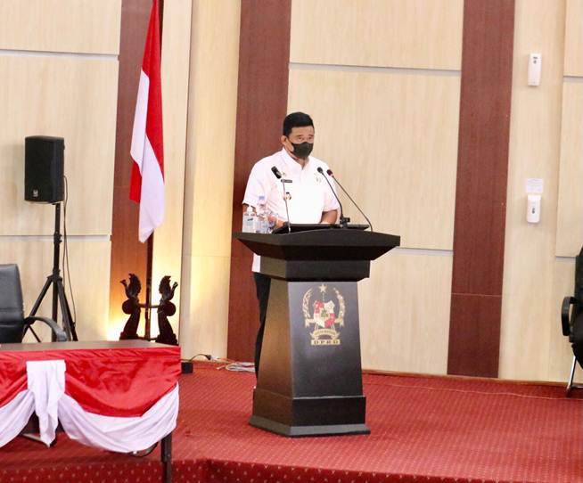 Hadiri Rapat Paripurna DPRD Medan, Bobby Nasution Sampaikan Rancangan APBD 2022