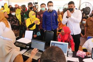 Wali Kota Medan : Peran Parpol Sangat Besar Dalam Mensukseskan Progam Vaksinasi