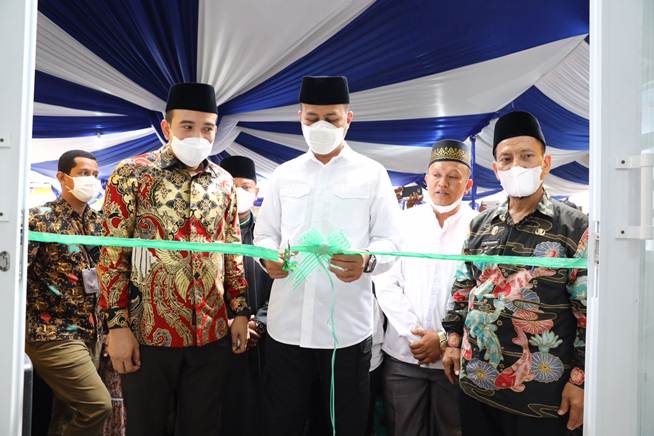 Resmikan Masjid Al Hadi, Wagubsu Apresiasi Paguyuban Desa Bandar Setia