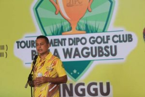 Buka Turnamen Dipo Golf Club , Ijeck : Bukan Hanya Olahraga, Tapi Juga Pererat Silaturahmi