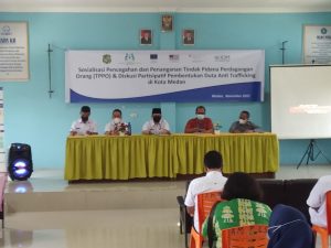 IOM dan Pemko Medan Sosialisasikan Bahaya Perdangangan Manusia