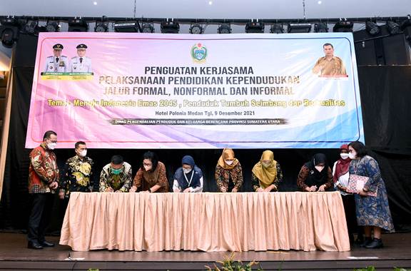 Kendalikan Pertumbuhan Penduduk, Pemprov Sumut Jalin Kemitraan dengan Perguruan Tinggi