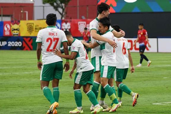 Tundukan Laos 5-1. Indonesia Puncaki Klasemen Grup B Piala AFF