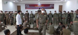 Pastikan Jajarannya Bebas Narkoba, Ratusan Personel Satpol PP Sumut Tes Urine