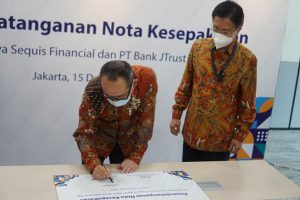 Sequis Financial Akan Jalin Kerja Sama dengan J Trust Bank