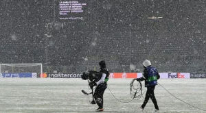 Dilanda Salju Tebal, Laga Atalanta vs Villarreal Ditunda