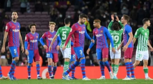 Liga Spanyol, Barcelona Tunduk 1-0 Lawan Real Betis di Camp Nou