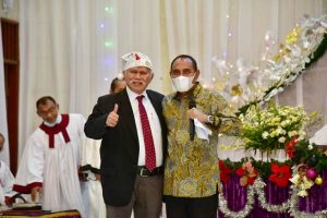 Hadiri Pelantikan Ika NHKBP Sidorame Medan, Gubsu Sampaikan Tiga Pesan