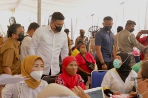 Vaksinasi Medan Lampui Batas Penilaian PPKM Level 2