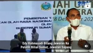 Video Jewer Pelatih Biliar Viral di Medsos, Edy Rahmayadi : Itu Jeweran Sayang