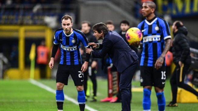 Dibuang Inter Milan, Antonio Conte Siap Tampung Christian Eriksen