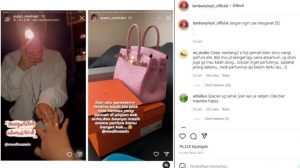 Dapat Cincin dan Tas Hermes dari Medina Zein, Istri Doddy Sudrajat Girang