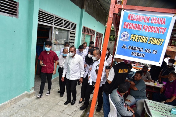 Usai Renovasi Gedung Aula, Gubsu Juga Berencana Benahi Fasilitas di Sekretariat Pertuni Sumut