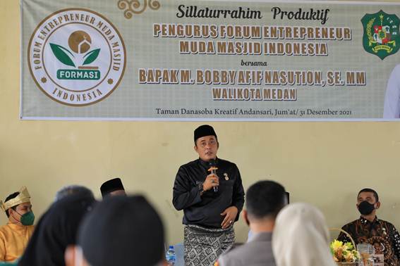 Bobby Minta Pemuda Masjid Miliki Jiwa Entrepreneur