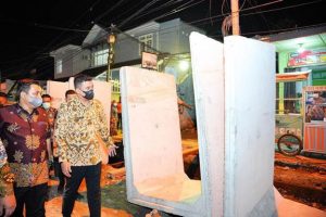 Usai Ditinjau Bobby, Dalam Seminggu Pengerjaan Drainase di Jalan Sei Belutu Terselesaikan