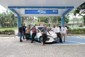 PLN Resmikan SPKLU Kedua di Sumut