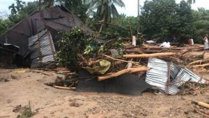 Banjir Bandang di Padang Lawas, 12 Rumah Hanyut