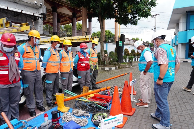 Semangat Zero Accident, PLN UIW Sumatera Utara Gelar Apel Gabungan di Bulan K3 Nasional