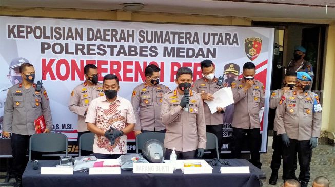 Hingga Pertengahan Febuari, Polrestabes Medan Ringkus 48 Bandit Jalanan