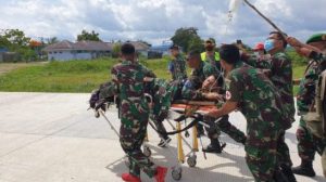 Diserang Kelompok Seperatis, Seorang Prajurit TNI di Papua Alami Luka Tembak di Paha