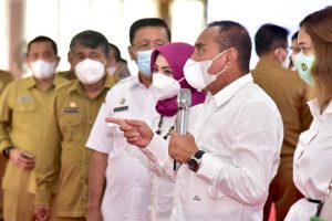 Kasus Covid -19 Melonjak, Gubsu Instruksikan Sistem Pembelajaran Campuran