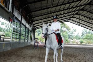 Tak Hanya Wisata Alam, Musa Rajekshah Takjub dengan Wisata Pacuan Kuda di Sergai