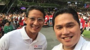 Kesal Jajan Boba Bareng Erick Thohir, Sandiaga : ‘Kayak Milih Pacar’