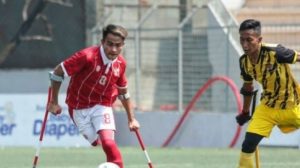 Tundukan Malaysia 3-0, Timnas Sepakbola Amputasi Indonesia Lolos ke Piala Dunia 2022