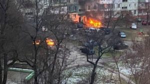 Luncurkan Serangan Udara, Rusia Bombardir Pangkalan Militer Ukraina