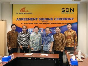 Optimalkan Distribusi Pasar Ritel di Manado, PT Niaga Nusa Abadi Jalin Kerjasama Dengan PT SInarmas Distribusi Nusantara
