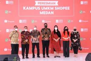 Resmikan Kampus UMKM Shoope Medan, ini Harapan Wali Kota Medan