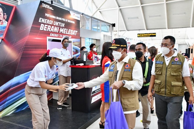 Optimisme Kepala BNPB : Penyelenggaraan MotoGP Mandalika 2022 dan Penanganan COVID-19 Bisa Berjalan Beriringan