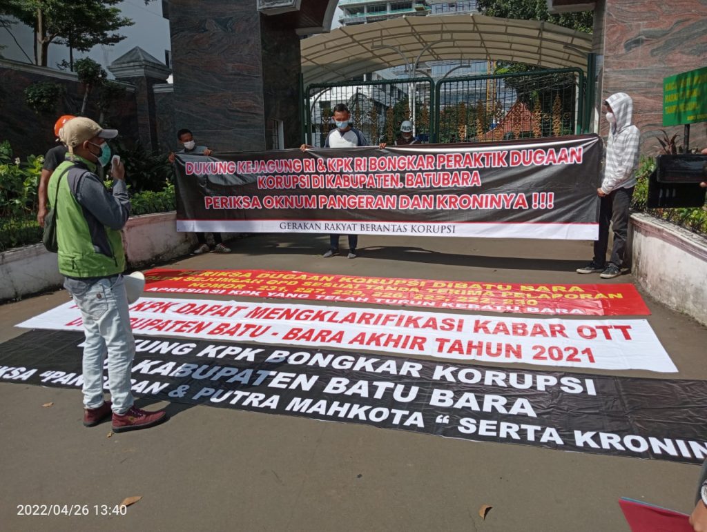 Kejagung RI Diminta Usut Tuntas Kasus Dugaan Korupsi di Kabupaten Batu Bara