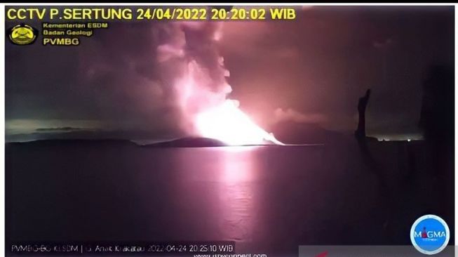 Antisipasi Erupsi Gunung Anak Krakatau, BPBD Imbau Nelayan dan Warga Dilarang Mendekat